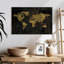 Carte du monde Aliaz Glitzy Gold-108929298