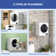 HomCom 1.5 Cubic Feet Vented Electric Stackable Dryer