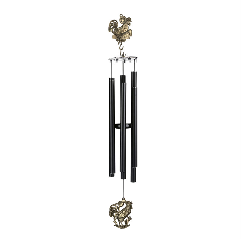 Carillon - coq de 36 po, Noir