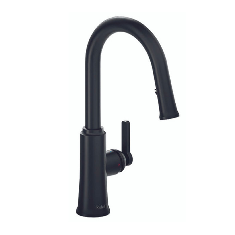 Trattoria Round Kitchen Mixer, Matte Black