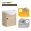 Ensemble de meuble-lavabo mural simple 18 po Quavonte