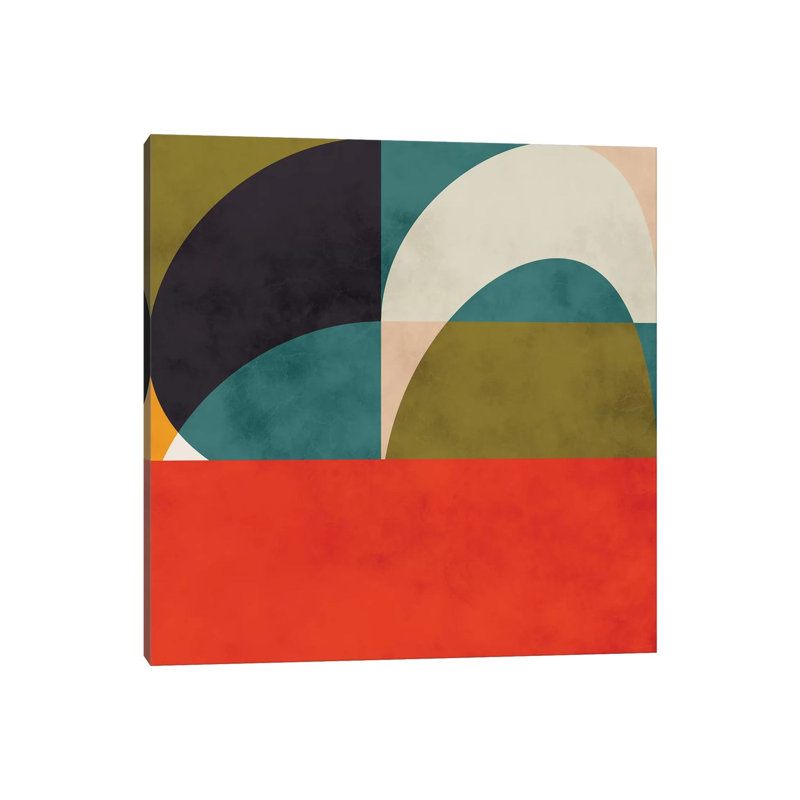 Geometric Shapes II by Ana Rut Bré - Wrapped Canvas Gallery-Wrapped Canvas Giclée, 93.98 cm H x 93.98 cm W
