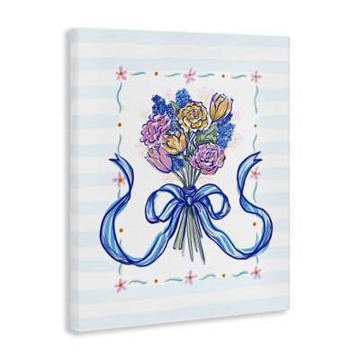 Spring Fresh Ribboned Bundle Canvas, design by Connie Summers