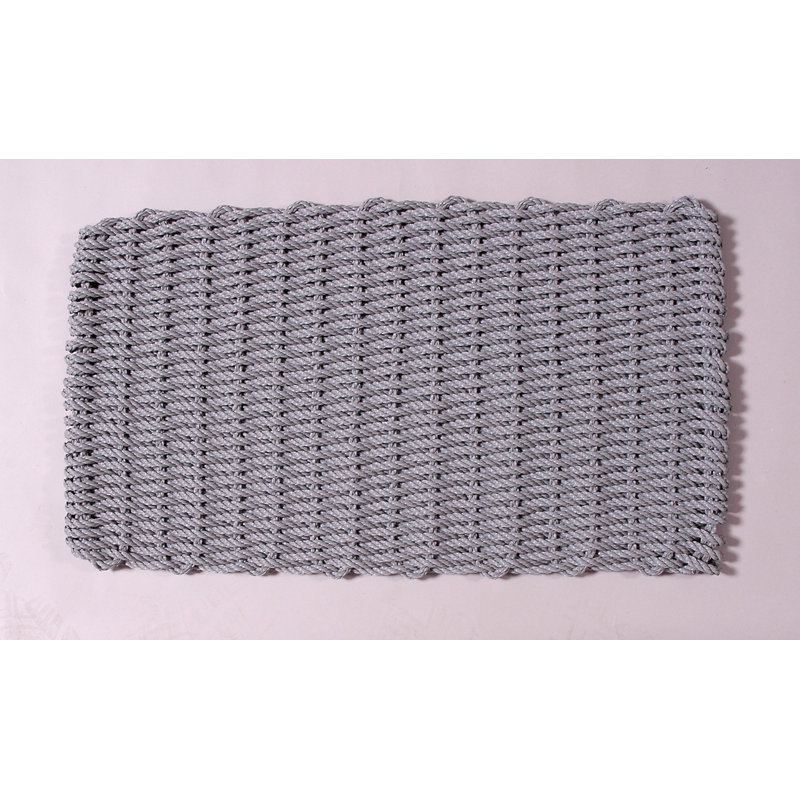 Pilibbos Doormat, Rectangle 18" x 30", Gray