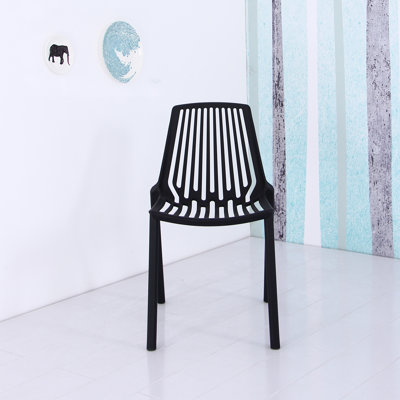 Leopoldo 17'' H Stacking Side Chair