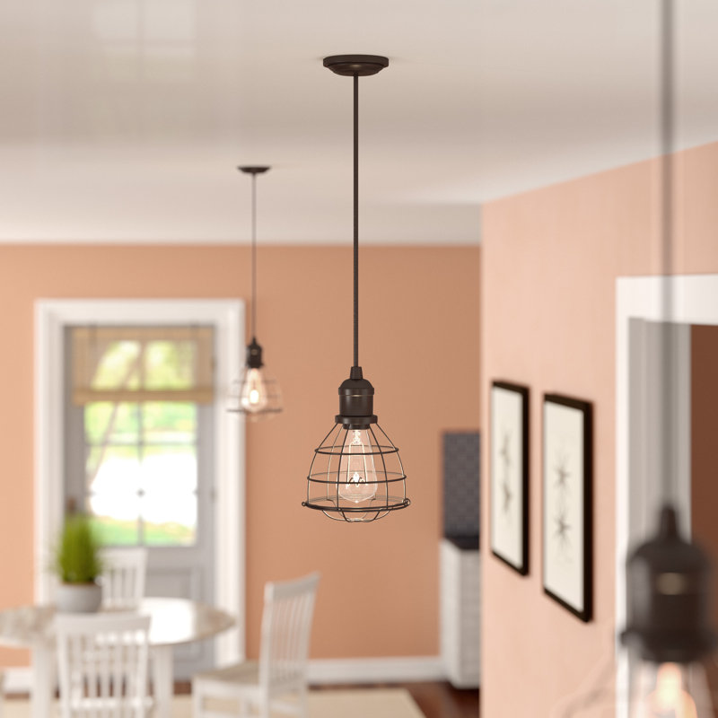 Hatsumi 1 - Light Single Pendant, English Bronze