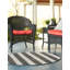 Tapis rayé gris anthracite / gris Hay Bale-686584099