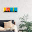 World Icons by Bo Lundberg - Wrapped Canvas Panoramic Print-1410217676