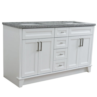 Ensemble de meuble-lavabo double 61 po Muskota