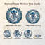 Panneau de vitrail Jellyfish Design, 7,8 heures-1967632987