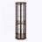 Corner Glass Cabinet Lighted Curio Cabinet Corner Display-816437377