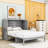 Wood Murphy Bed with Drawers-670830886-670830887