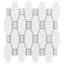 Octave 9.75 In. X 10 In. Polished Marble Mosaic Tile (0.67 Sqft/ Sheet)-151334730