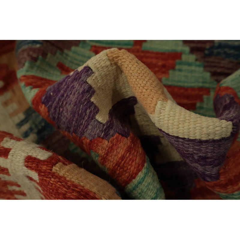 Authentic Handmade Wool Kilim Rug 2X3