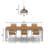 19"W Kayla Industrial Silver Dome Shade Pendant - 17 Stories