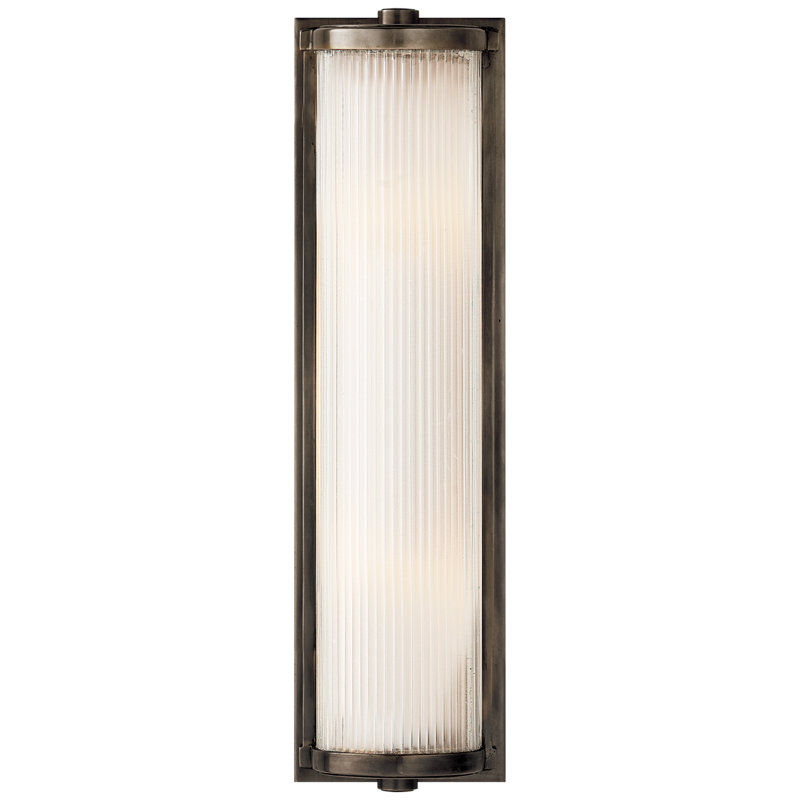 Thomas O'Brien Dresser Long Glass Rod Light, Bronze