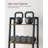 Jabari 67.7" H x 22" W Metal Ladder Bookcase-1842680747