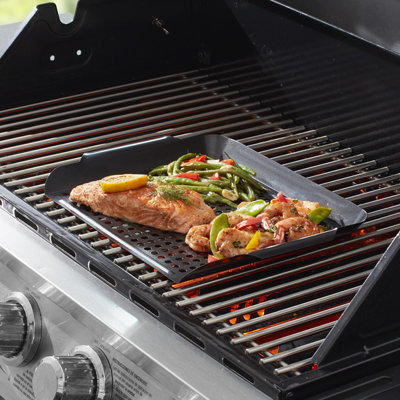 Steel Non-Stick BBQ Topper