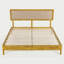 Lit plateforme en bois massif avec tête de lit Anspach-866594530-866825061
