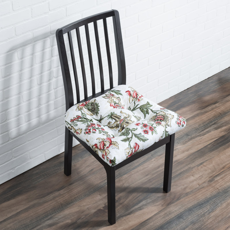 Coussin de chaise Tania, 16 po x 1 po, Brique