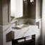 Lavabo de salle de bain vasque rectangulaire en métal avec trop-plein Iron Plains-13237575