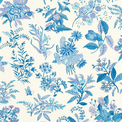 Harlequin x Sophie Robinson Woodland Floral 10.05m x 68.6cm Wallpaper Roll