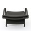 Fauteuil en osier avec accoudoirs Salem