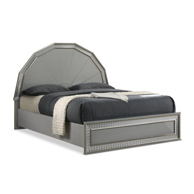 Lanier Platform Bed With Led Headboard