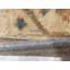 Tapis carré en laine / coton noué à la main de style oriental bleu clair / brun 8 pi x 8 pi Saphyre