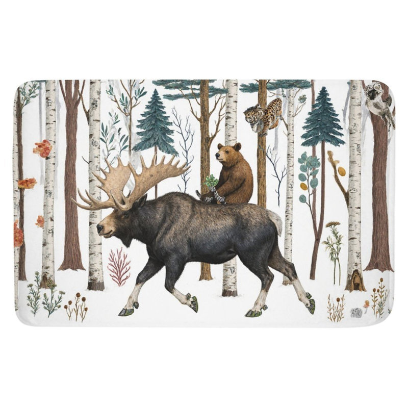 Tapis pour salle de bain Forest Forest
