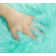 Enrica Soft Fluffy Light Green Area Rug