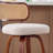 26-Inch Seat Height Mid-Century Modern Bar Stools With Cane Back And Walnut Wood Legs-122060814-122060816