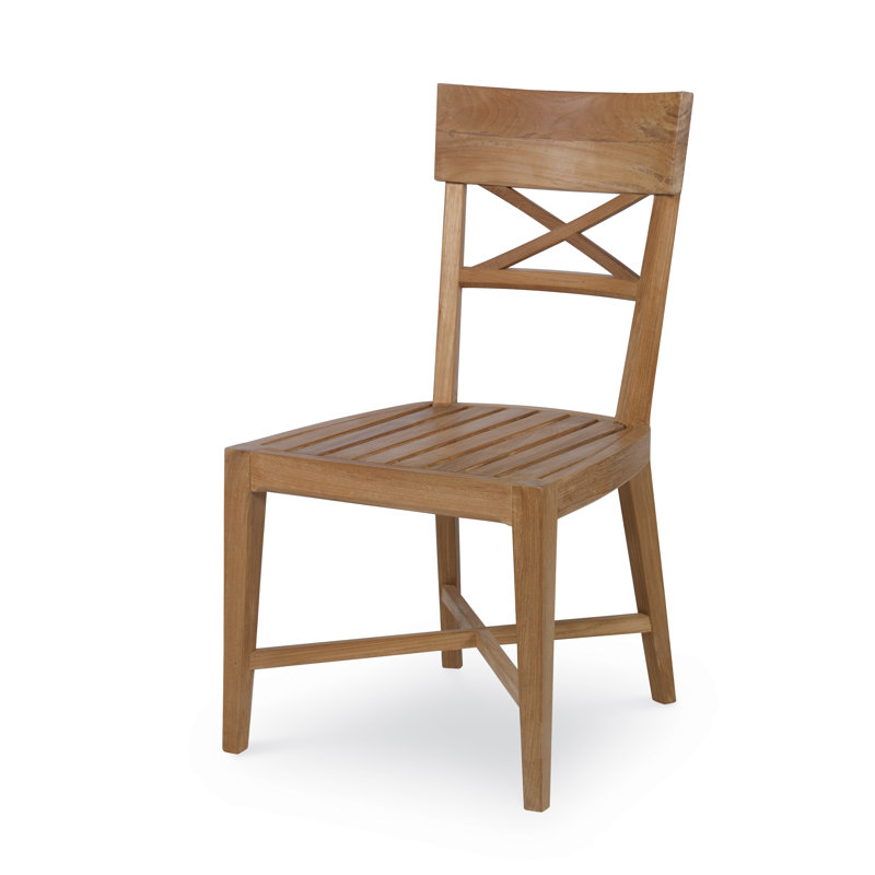 West Bay Outdoor Teak Dining Side Chair