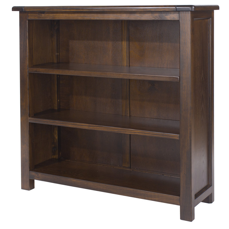 Revere 90cm, 3 shelf low wide Bookcase
