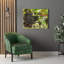 «I Am The Vine John 15: 5 Christian Wall Art Bible», impression de verset prêt à être accroché-1360552084