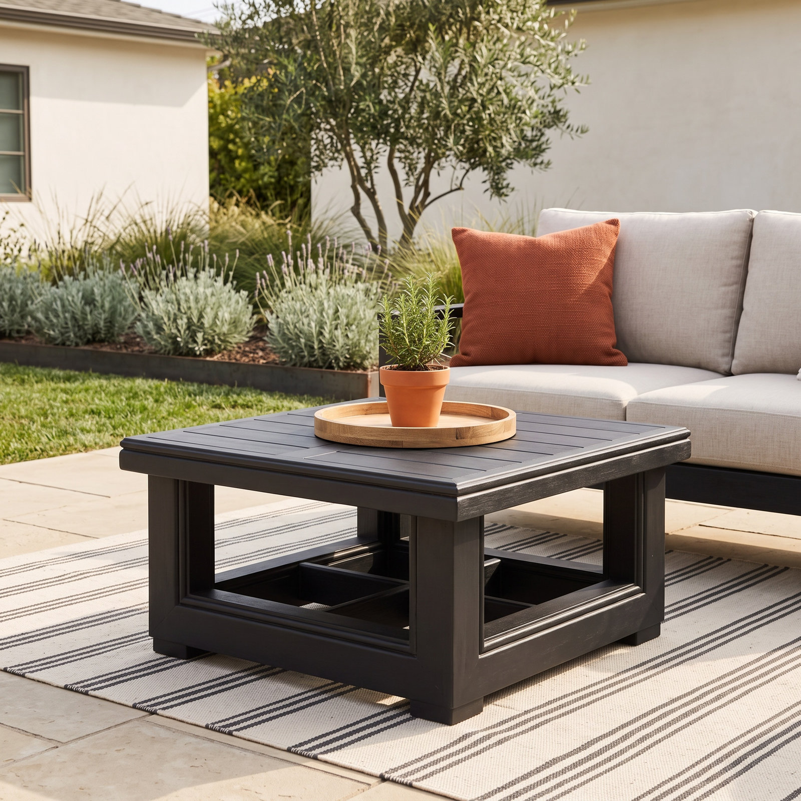 Melrose 24" Patio Side Table