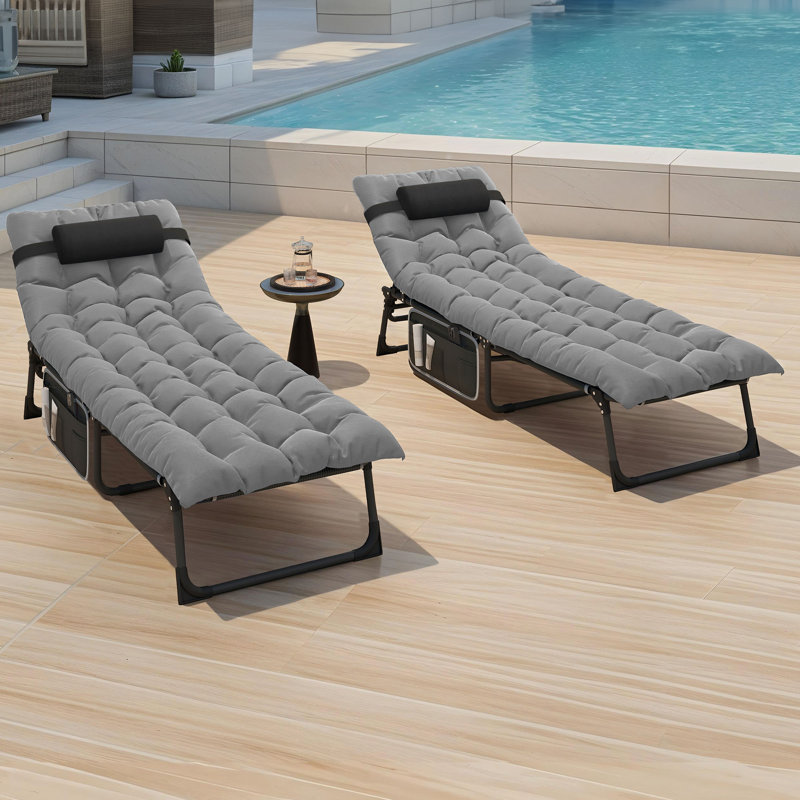 Set of 2 Folding Camping Chair