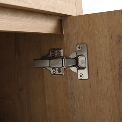 Meuble-lavabo autoportant 36 po et 2 portes d'armoire à fermeture en douceur ((Kd-Packing), meuble-lavabo seulement sans comptoir)