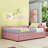 2 Drawers Full Upholstered Daybed, Semi-Closed Design-94353664