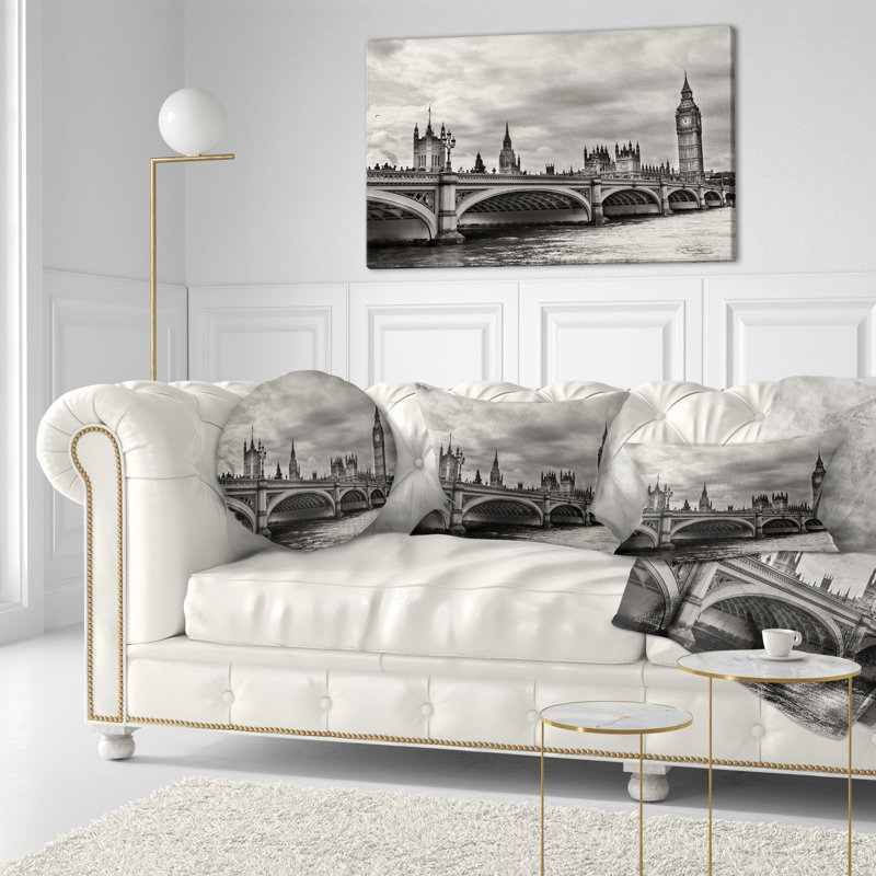 Coussin lombaire cityscape merveilleuse view of westminster bridge