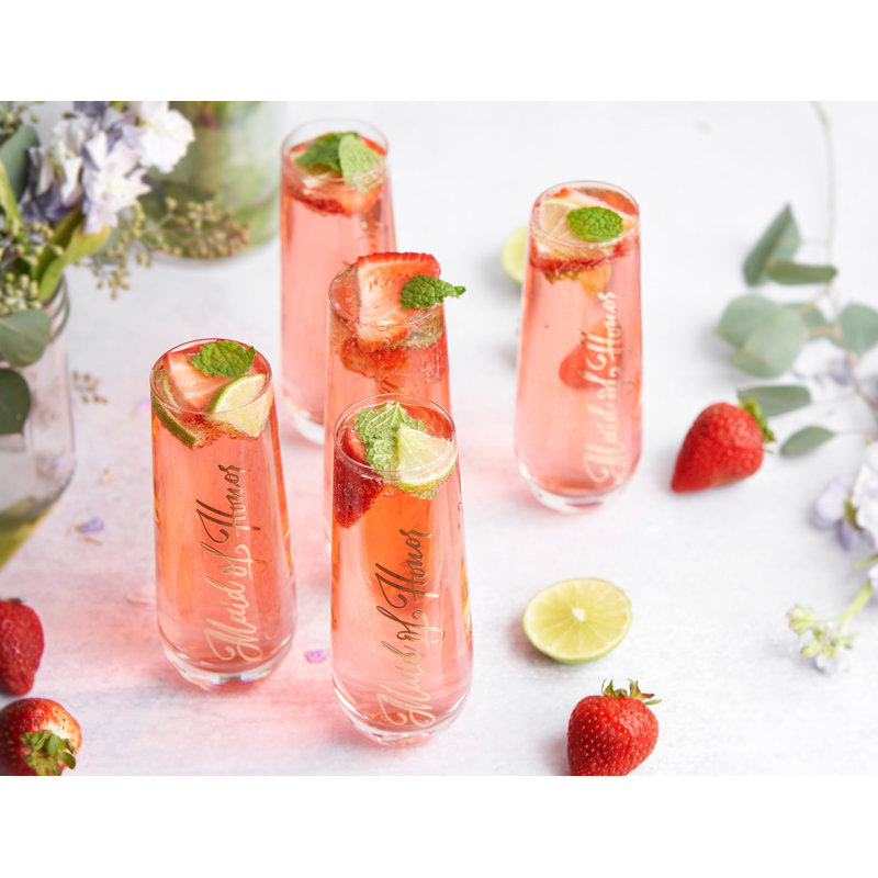 10.5oz. Flute Set
