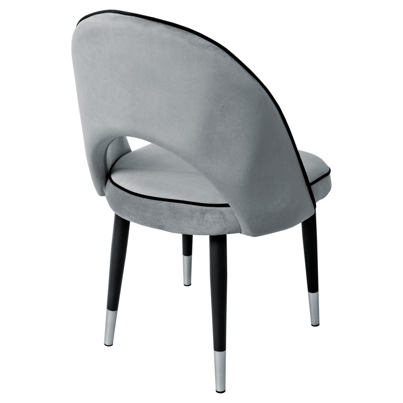 2 - Person Dining Set, Grey, Black