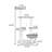 5 Tiers Cat Tree with Condons,Perch,Scratching Posts