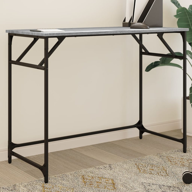 Desk, Grey/Sonoma