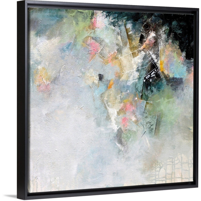 « Enveloppé » par Karen Hale, reproduction d’art sur toile, Toile avec cadre noir, H 18 po x l 18 po x P 1,75 po