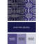Tapis bleu/ivoire tissé à la machine-1316949069