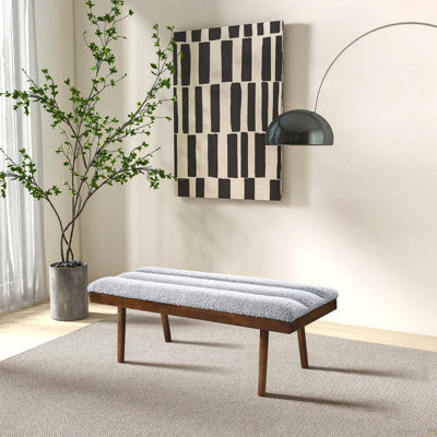 Banc gris clair Troni