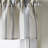 Salerna Striped Tailored 54'' W Window Valance in Gray