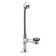 Clearflo Leg Tub Drain with Overflow