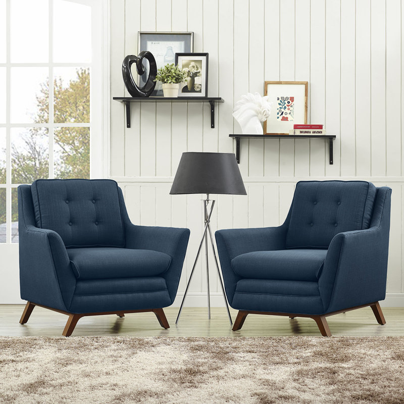 Ensemble de salon Modway Carson Carrington Lemvig, Azur